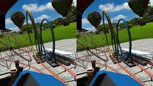 Изображение игры: Roller Coaster VR: Ultimate Free Fun Ride