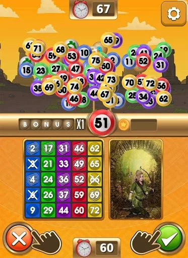 Изображение игры: Lightning Bingo - Elven Woods