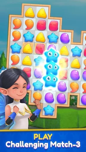 Изображение игры: Royal Garden Tales - Match 3 Castle Decoration