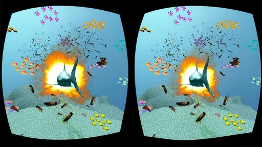 Изображение игры: Killer Shark Attack VR