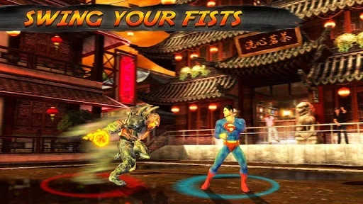 Изображение игры: Superhero Fight Club