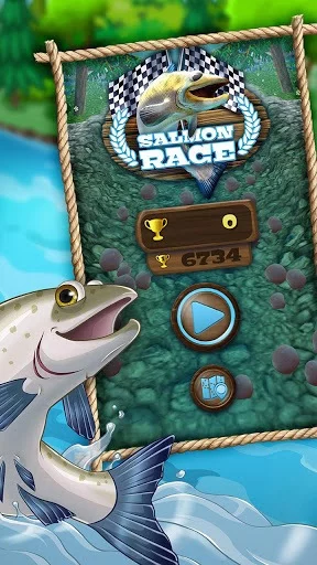 Изображение игры: Salmon Race