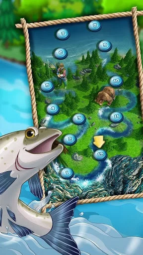 Изображение игры: Salmon Race