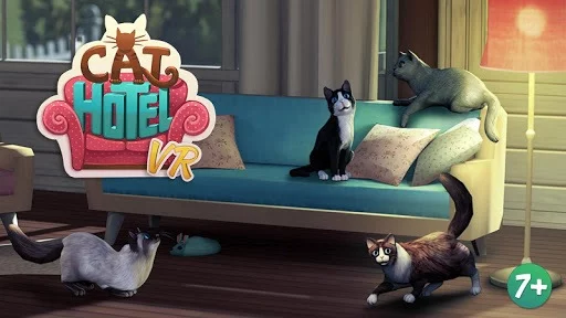 Изображение игры: CatHotel VR: Fur-tual Reality