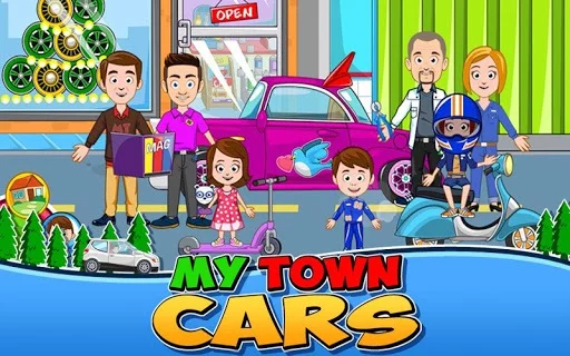 Изображение игры: My Town: Car wash fix & drive