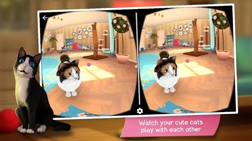 Изображение игры: CatHotel VR: Fur-tual Reality