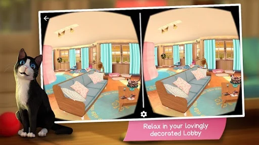 Изображение игры: CatHotel VR: Fur-tual Reality