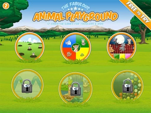Изображение игры: 6 Free Animal Games for Kids