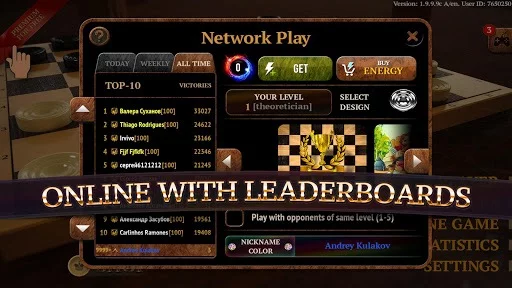 Изображение игры: Checkers Elite Online