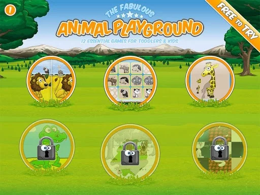 Изображение игры: 6 Free Animal Games for Kids