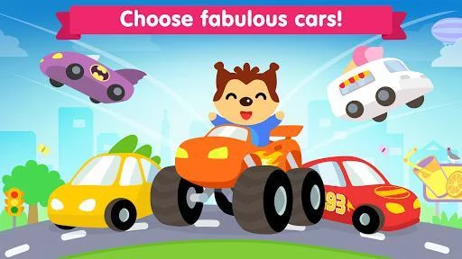 Изображение игры: Car game for toddlers - kids racing cars games