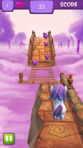 Изображение игры: My Little Unicorn Runner 3 - Endless Fun Adventure