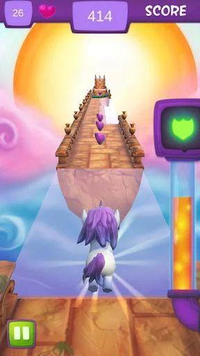 Изображение игры: My Little Unicorn Runner 3 - Endless Fun Adventure