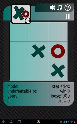 Изображение игры: Undefeatable tic-tac toe