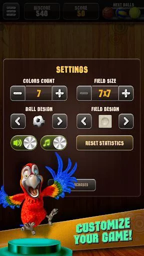 Изображение игры: Color Lines (Lines 98) Classic