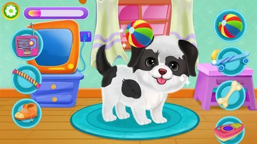Изображение игры: Puppy Party 🐶 Secret Pet Life Day Care Dog Games
