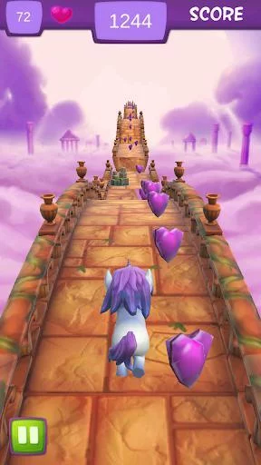 Изображение игры: My Little Unicorn Runner 3 - Endless Fun Adventure