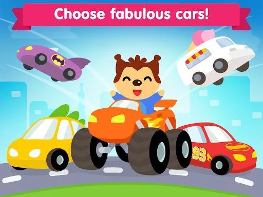 Изображение игры: Car game for toddlers - kids racing cars games