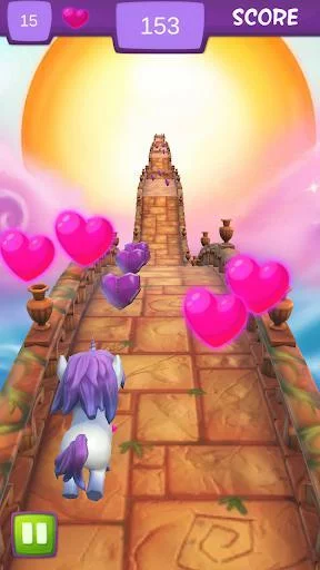 Изображение игры: My Little Unicorn Runner 3 - Endless Fun Adventure