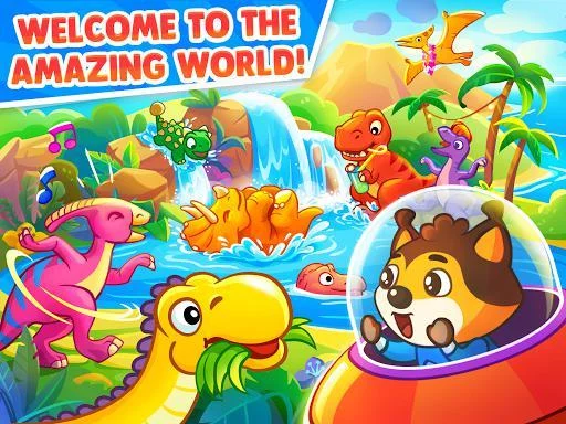 Изображение игры: Dinosaur Island: Game for Kids and Toddlers ages 3