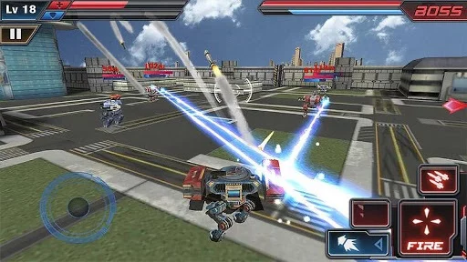 Изображение игры: Robot Strike 3D