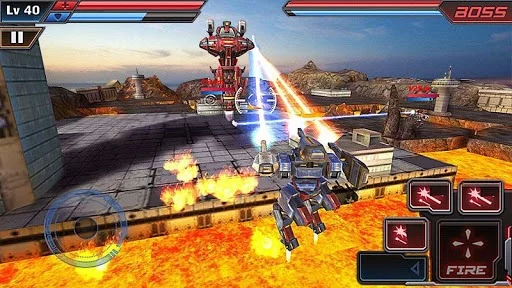 Изображение игры: Robot Strike 3D
