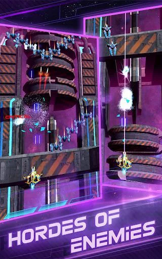 Изображение игры: Photon Strike: Bullet Hell Sci-fi Shooter