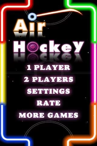 Изображение игры: Air Hockey Deluxe