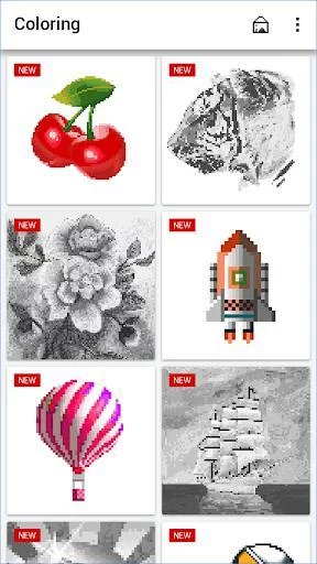 Изображение игры: Color by Number - Pixel Coloring Book