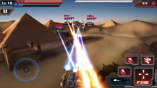 Изображение игры: Robot Strike 3D