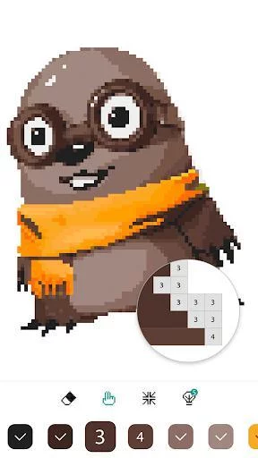 Изображение игры: Color by Number - Pixel Coloring Book
