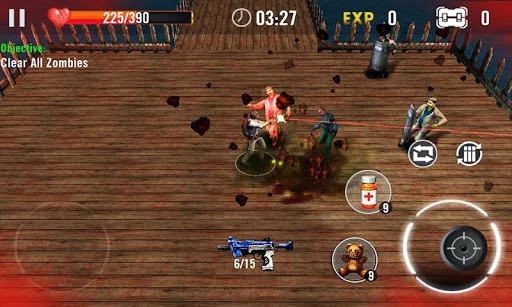 Изображение игры: Zombie Overkill 3D