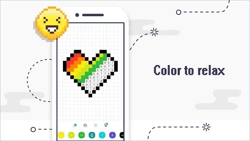 Изображение игры: Color by Number - Pixel Coloring Book