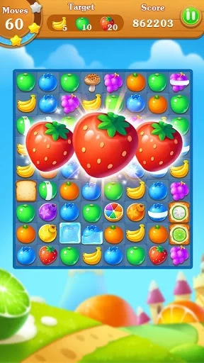 Изображение игры: Fruits Bomb