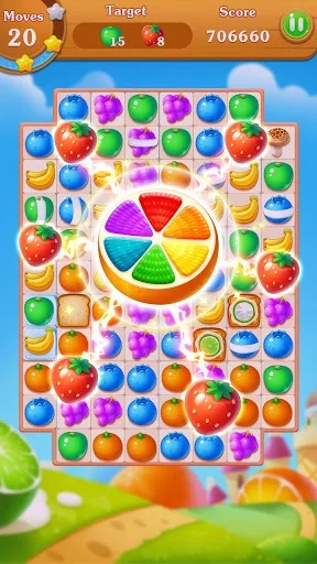 Изображение игры: Fruits Bomb