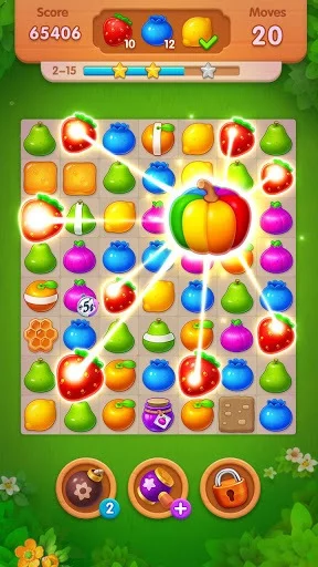 Изображение игры: Fruits Burst Mania
