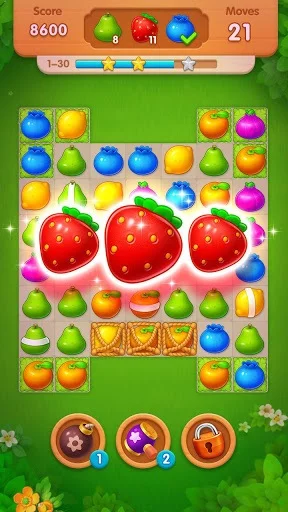 Изображение игры: Fruits Burst Mania