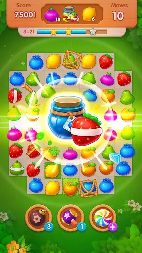Изображение игры: Fruits Burst Mania