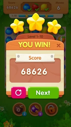 Изображение игры: Fruits Burst Mania