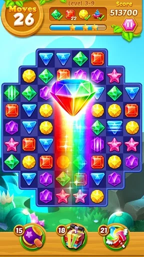 Изображение игры: Jewels Crush- Match 3 Puzzle