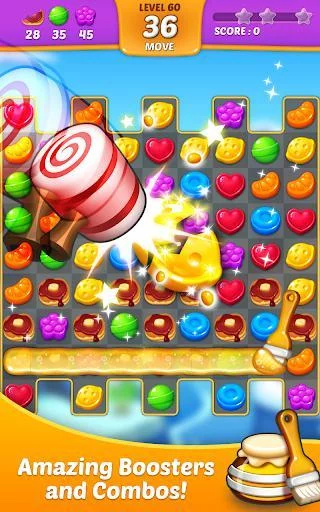 Изображение игры: Lollipop: Sweet Taste Match 3