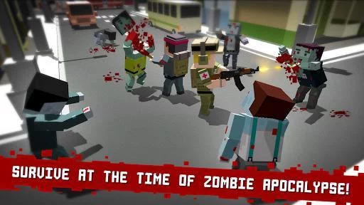 Изображение игры: Cube Z (Pixel Zombies)