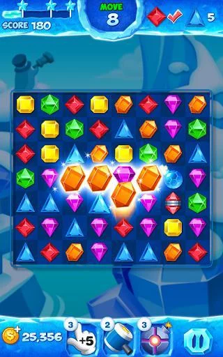 Изображение игры: Jewel Pop Mania:Match 3 Puzzle