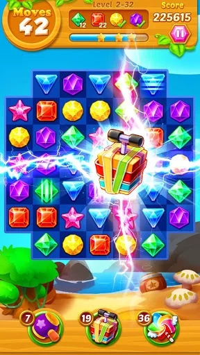 Изображение игры: Jewels Crush- Match 3 Puzzle