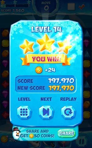 Изображение игры: Jewel Pop Mania:Match 3 Puzzle
