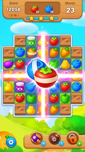 Изображение игры: Fruit Garden Blast