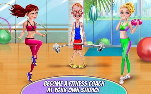 Изображение игры: Fitness Girl - Dance & Play