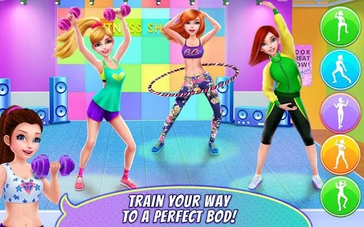 Изображение игры: Fitness Girl - Dance & Play