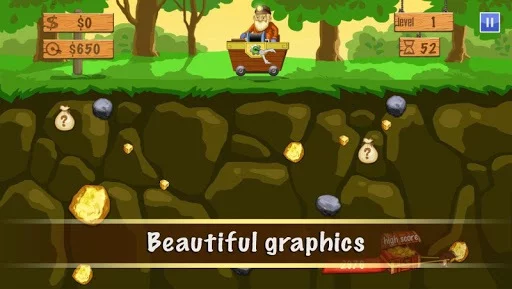 Изображение игры: Gold Miner Deluxe