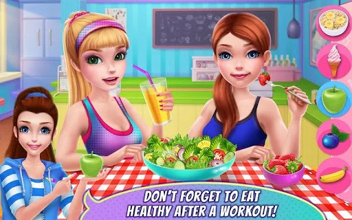 Изображение игры: Fitness Girl - Dance & Play